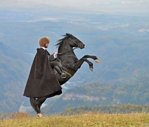 Кража коней на Кавказе